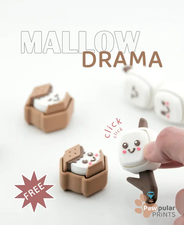 Mallow Drama — modelo 3D