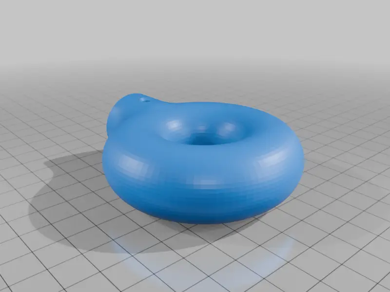 Ring eye for PVC tubing — modelo 3D