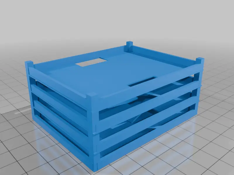 Parking Garage For Model Airport — modelo 3D