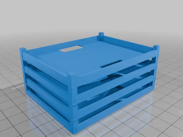 Parking Garage For Model Airport — modelo 3D