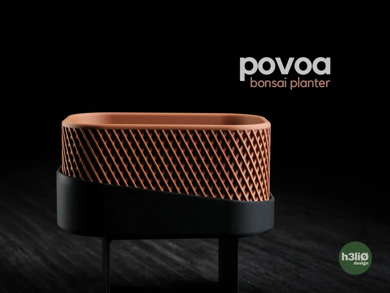 povoa • bonsai planter — modelo 3D