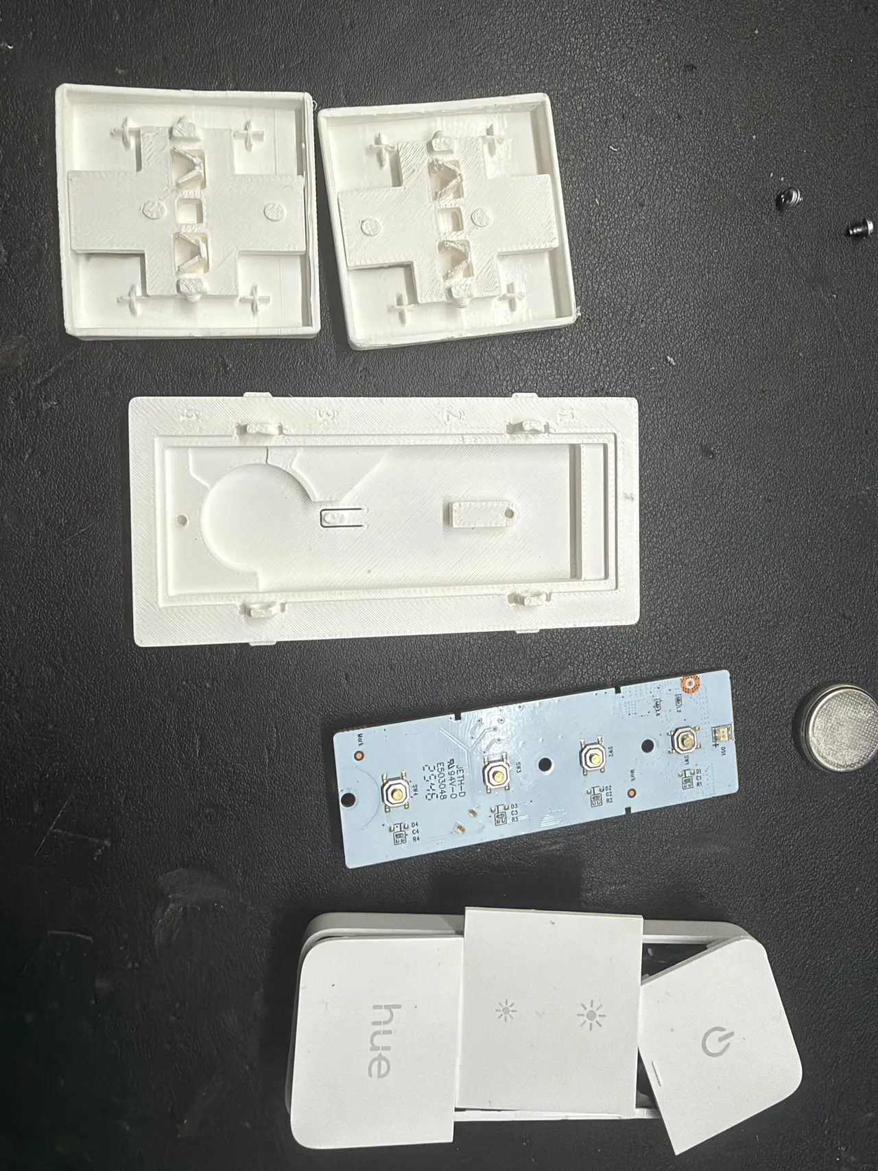 Philips Hue Dimmer Switch V2 → LK FUGA Adapter Kit — modelo 3D