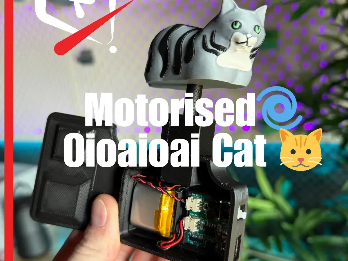 Motorised Oioaioai Cat — modelo 3D