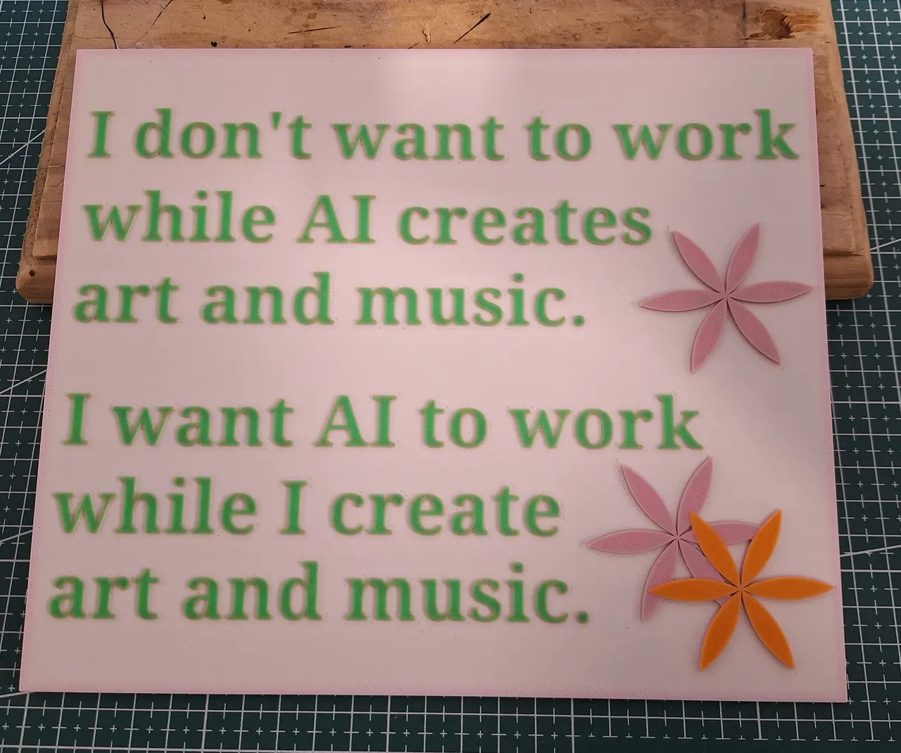 AI Sign — modelo 3D