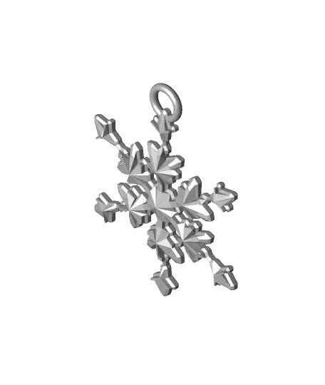 Snowflake Ornament — modelo 3D