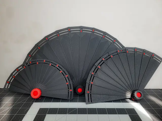 Collapsible Handheld Fan — modelo 3D