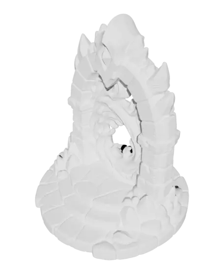 Infernal Fire Portal Terrain — modelo 3D