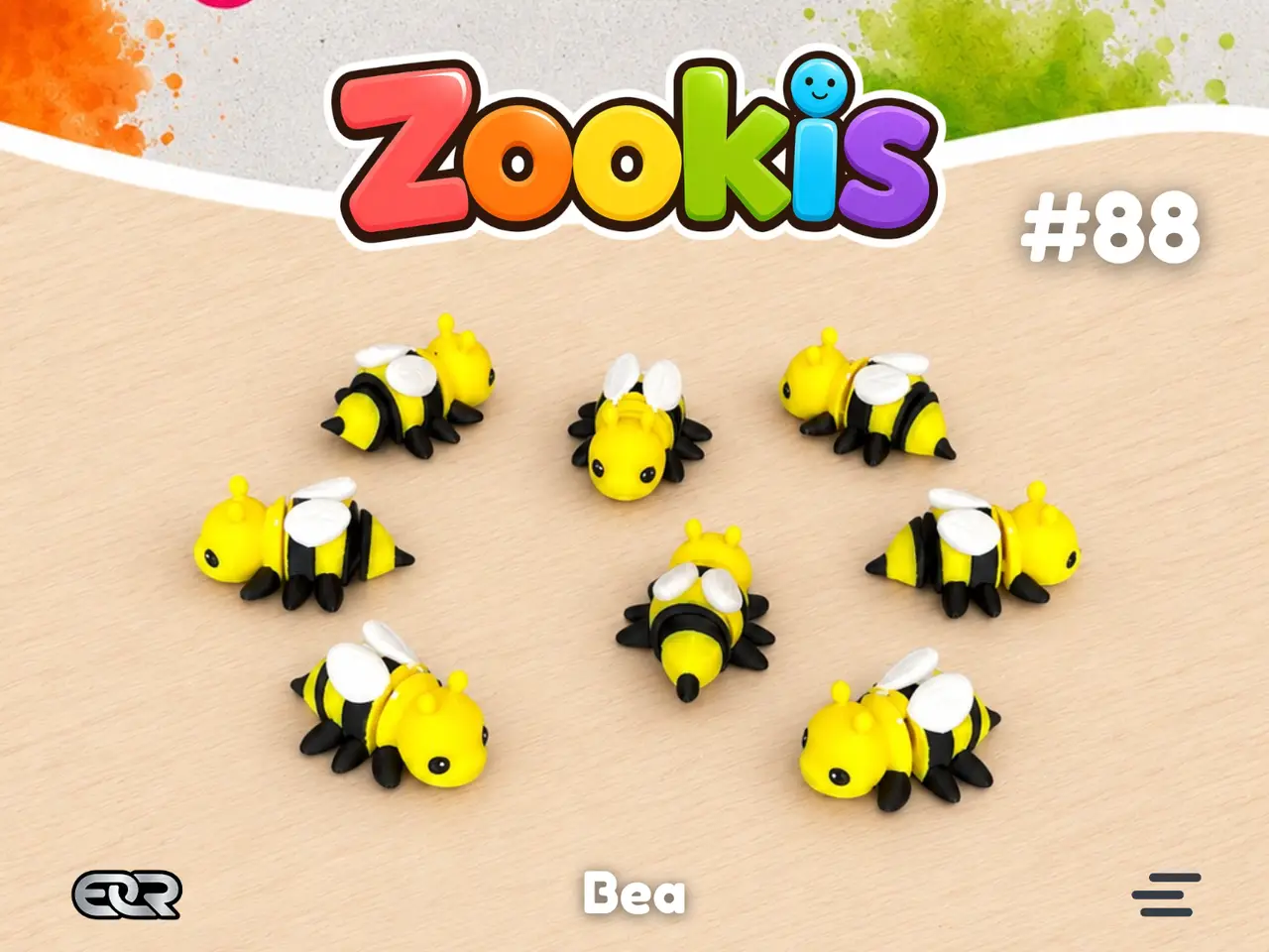 Zookis - Bea (bee) #88 — modelo 3D