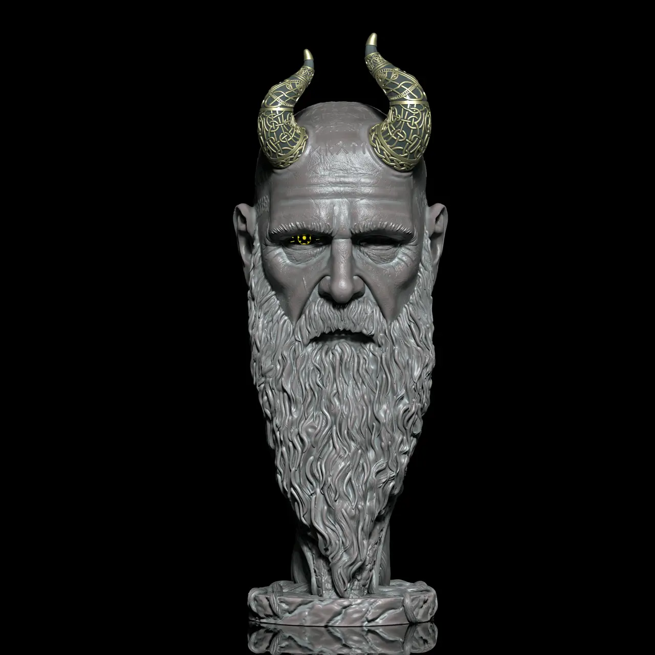 Mimir – God of War — modelo 3D