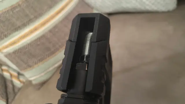 SRU SARB-15 HPA air through buttstock adapter First Strike T15 and airsoft — modelo 3D