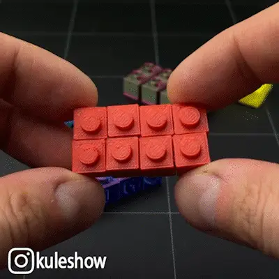 Flexy Brick keychain 🧱 — modelo 3D