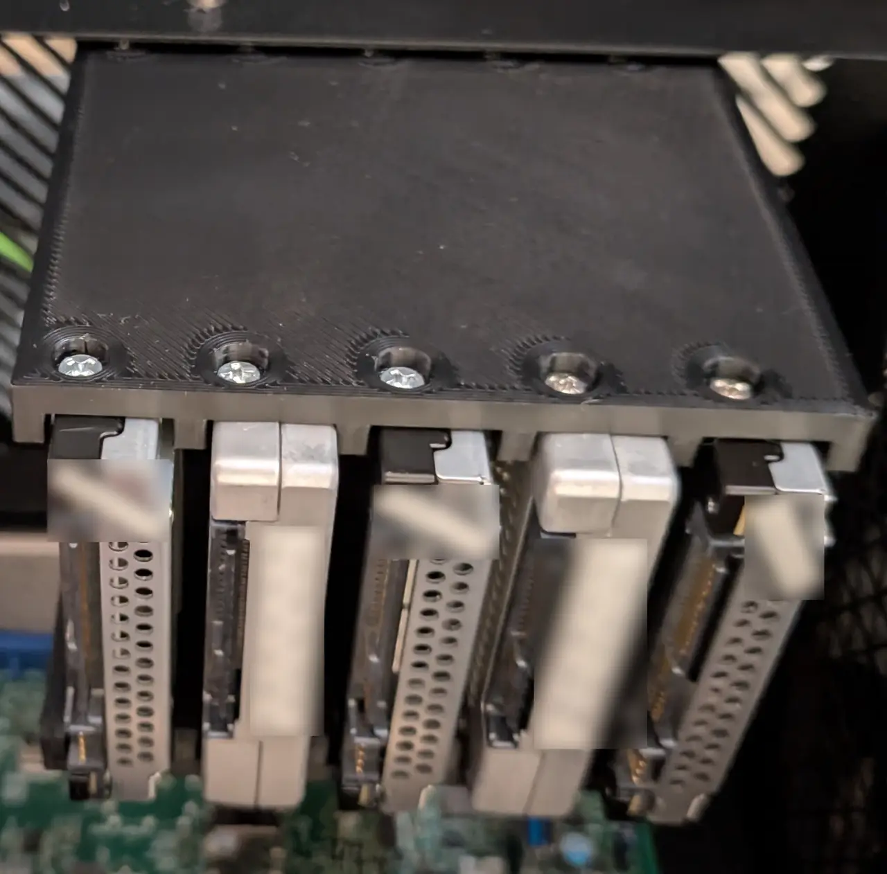45Drives HL15 15mm SSD (U.2) Mount — modelo 3D
