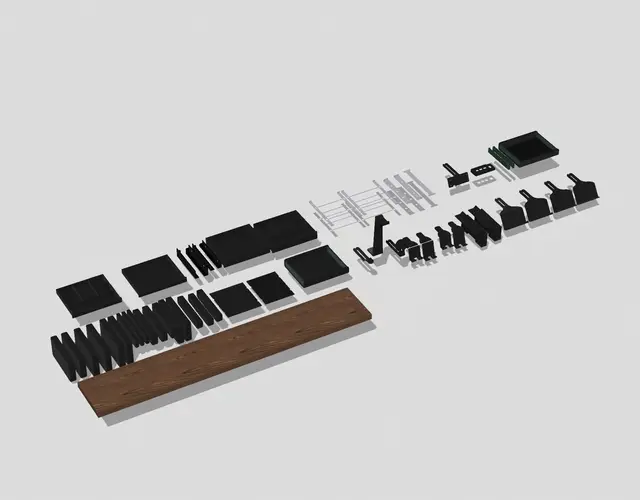 Raz's Desk Organizer — modelo 3D