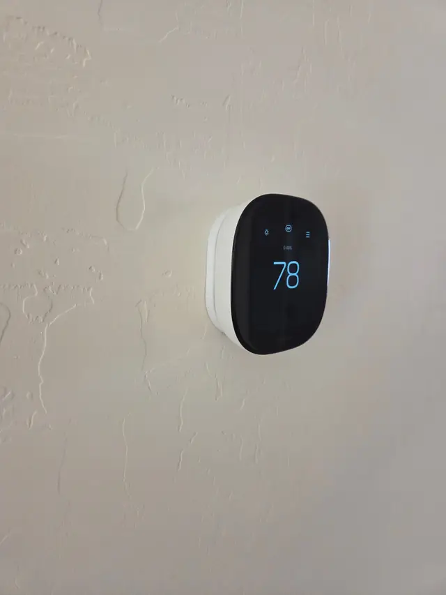 Ecobee Enhanced / Premium Thermostat Thermal Trim Plate Spacer (6mm) — modelo 3D