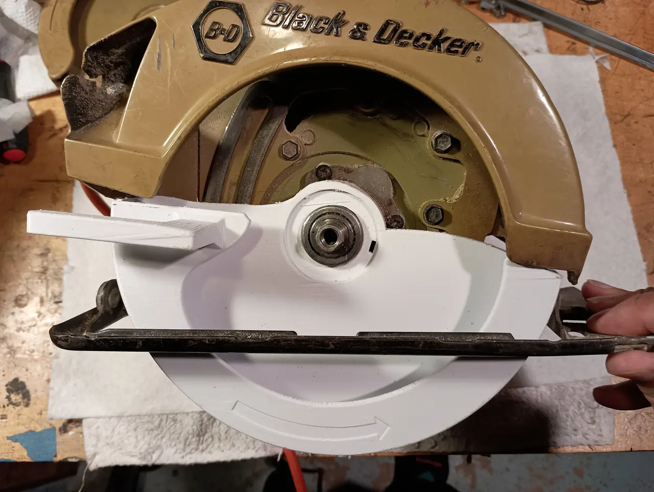 Black & Decker 7308 Blade Guard — modelo 3D