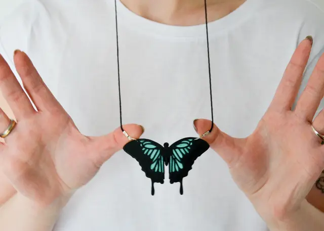 Butterfly Necklace — modelo 3D