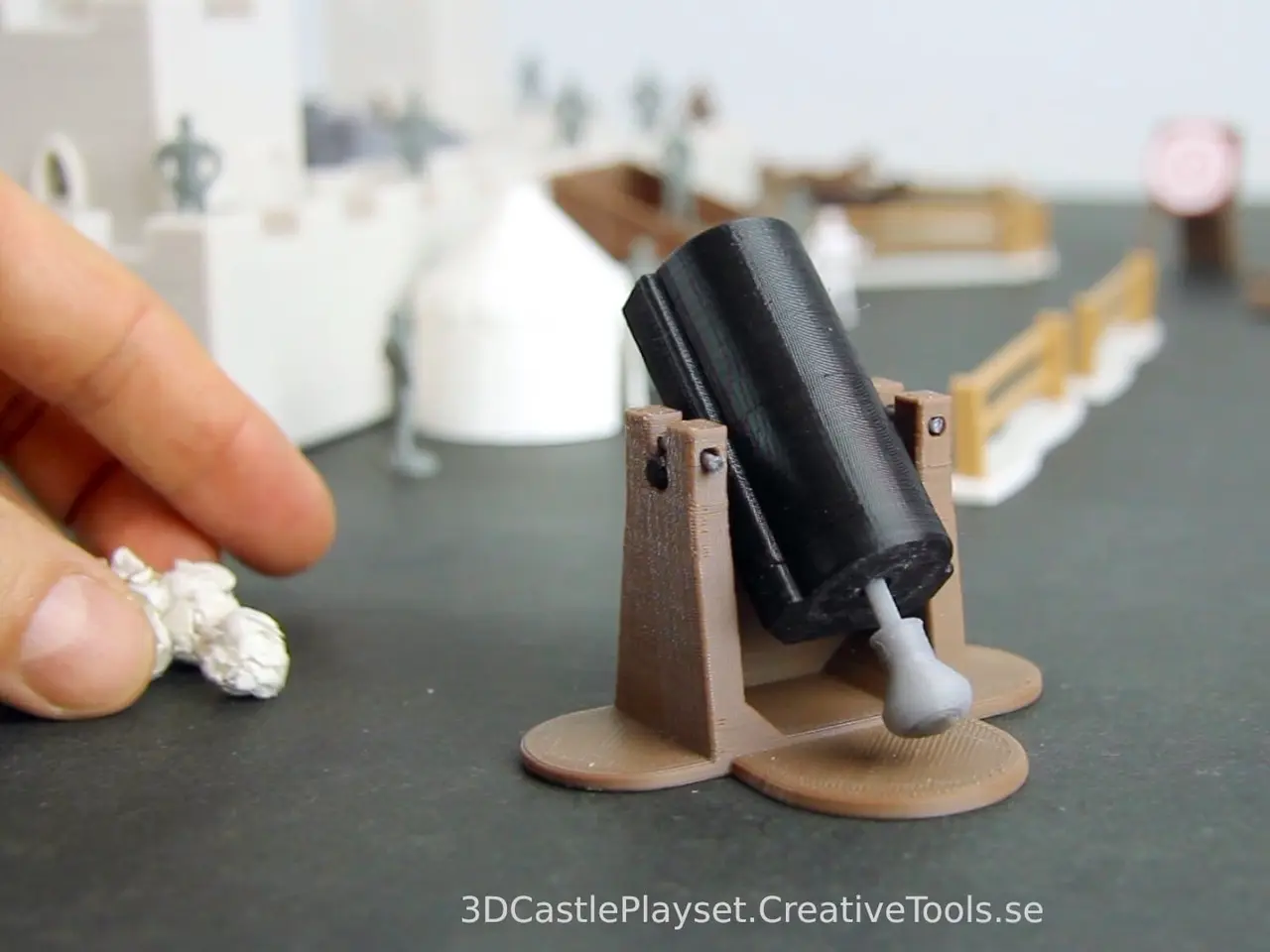 Modular Castle Playset (3D-printable) — modelo 3D