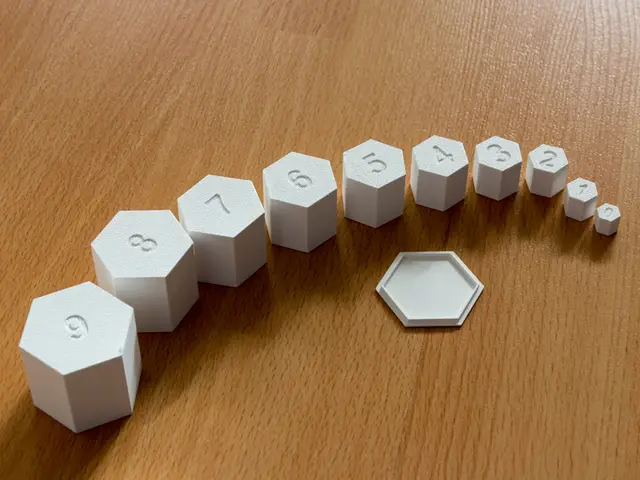 Baby cube -hexagon — modelo 3D