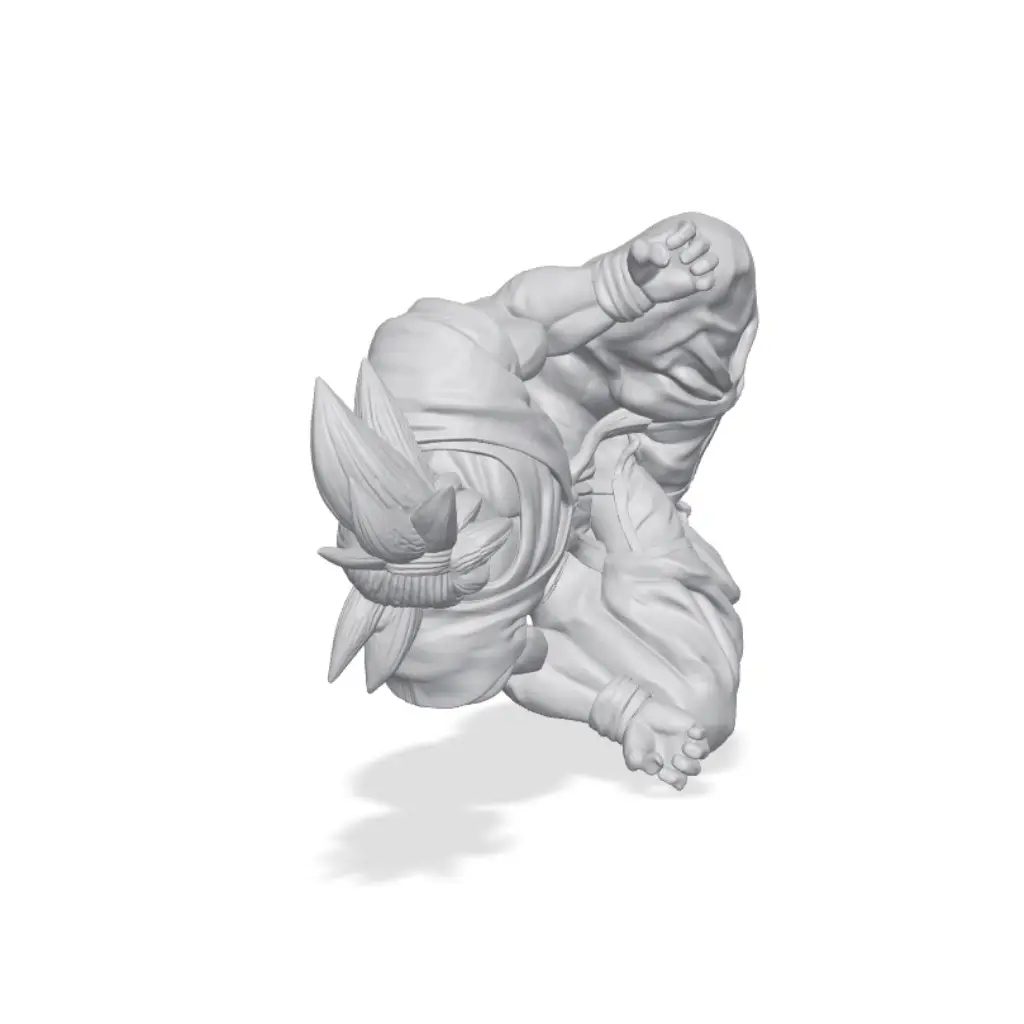 Goku | Multicolour & Single Colour — modelo 3D