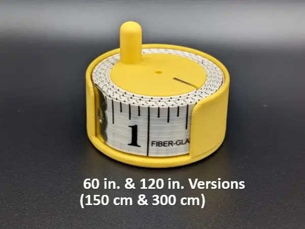 Soft Tape Measure Spool - Print in Place — modelo 3D