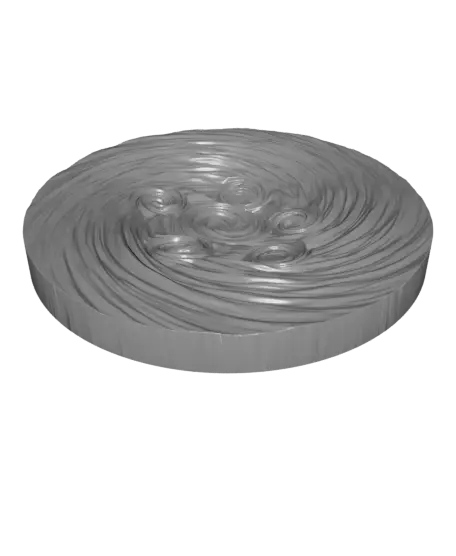 Whirlpool, Vortex, Water Terrain (DND / TTRPG) — modelo 3D