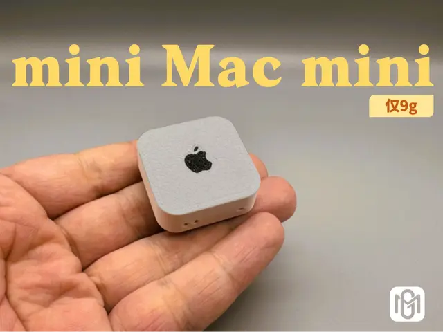 指尖Mac mini-微缩模型-余料模型=-仅9g — modelo 3D