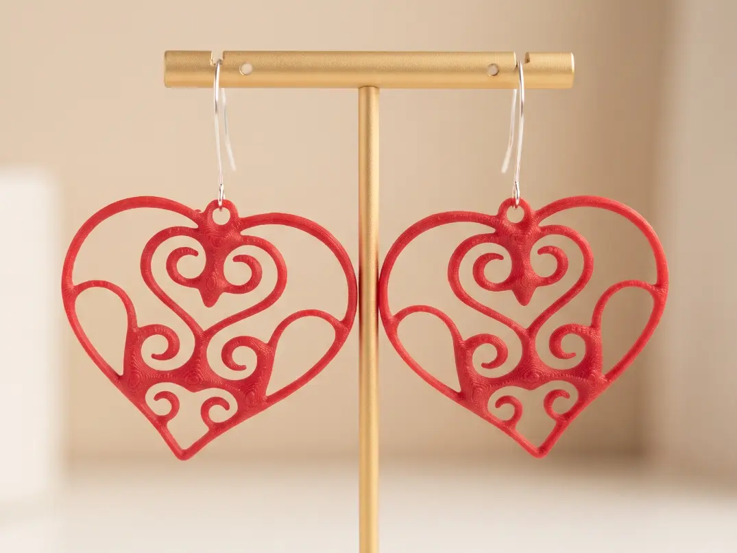 Boucles oreilles 716 — modelo 3D
