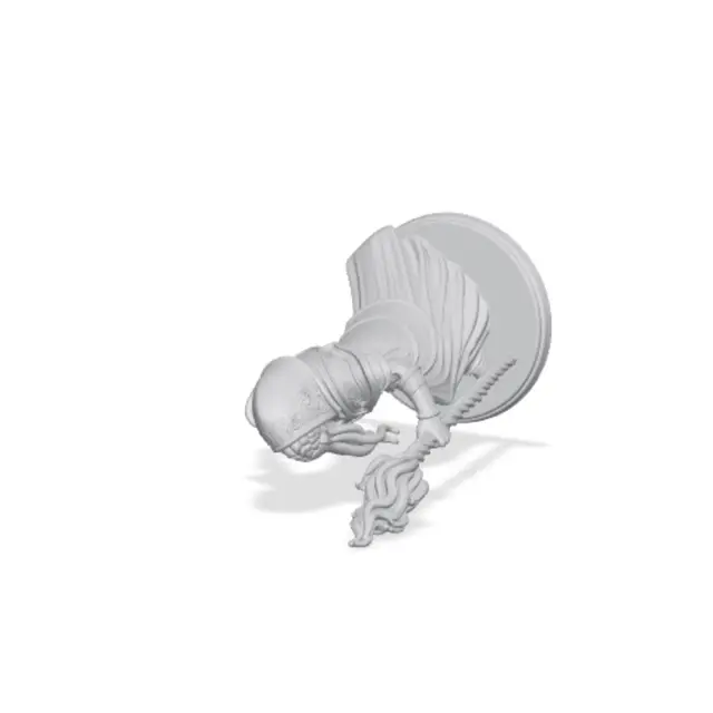 Mind Devourer Psionic Horror Lord Fantasy Miniature — modelo 3D