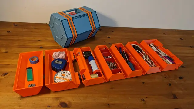 Hexx Case Tool Roll — modelo 3D