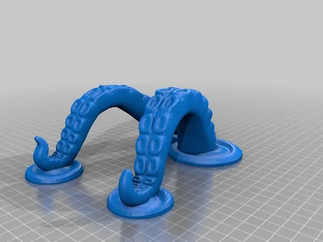 Octopus Tablet Stand Version Two — modelo 3D