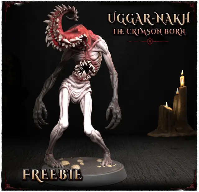 Uggar-Nakh - Avatars of Nyarlathotep FREEBIE — modelo 3D