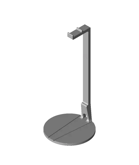 [Updated] PS5 headphone hanger and base for Dual Sense charging station — modelo 3D