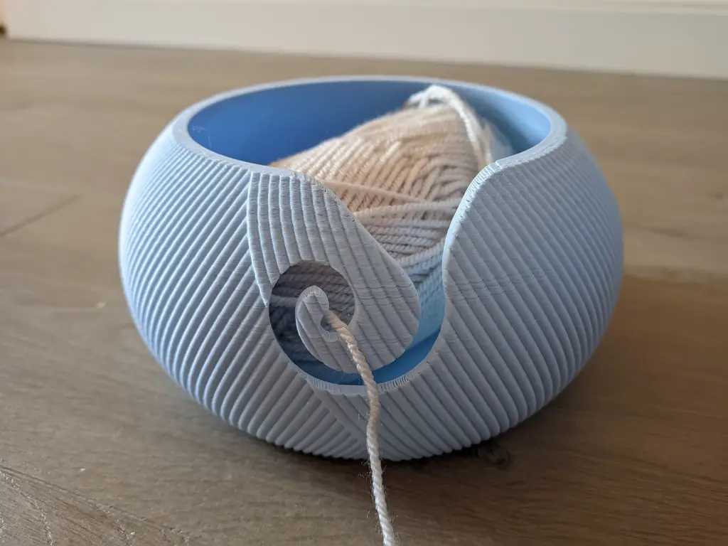 Yarn Ball Yarn Bowl — modelo 3D