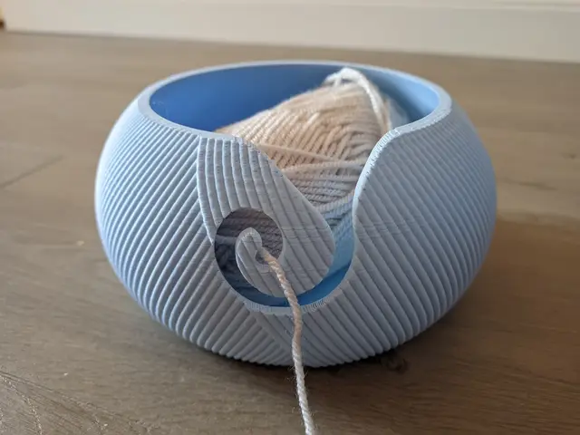 Yarn Ball Yarn Bowl — modelo 3D