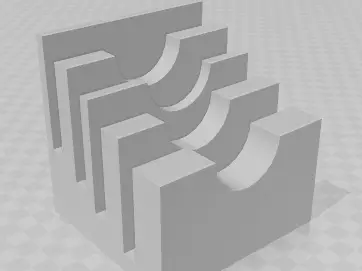 Comic Rack — modelo 3D
