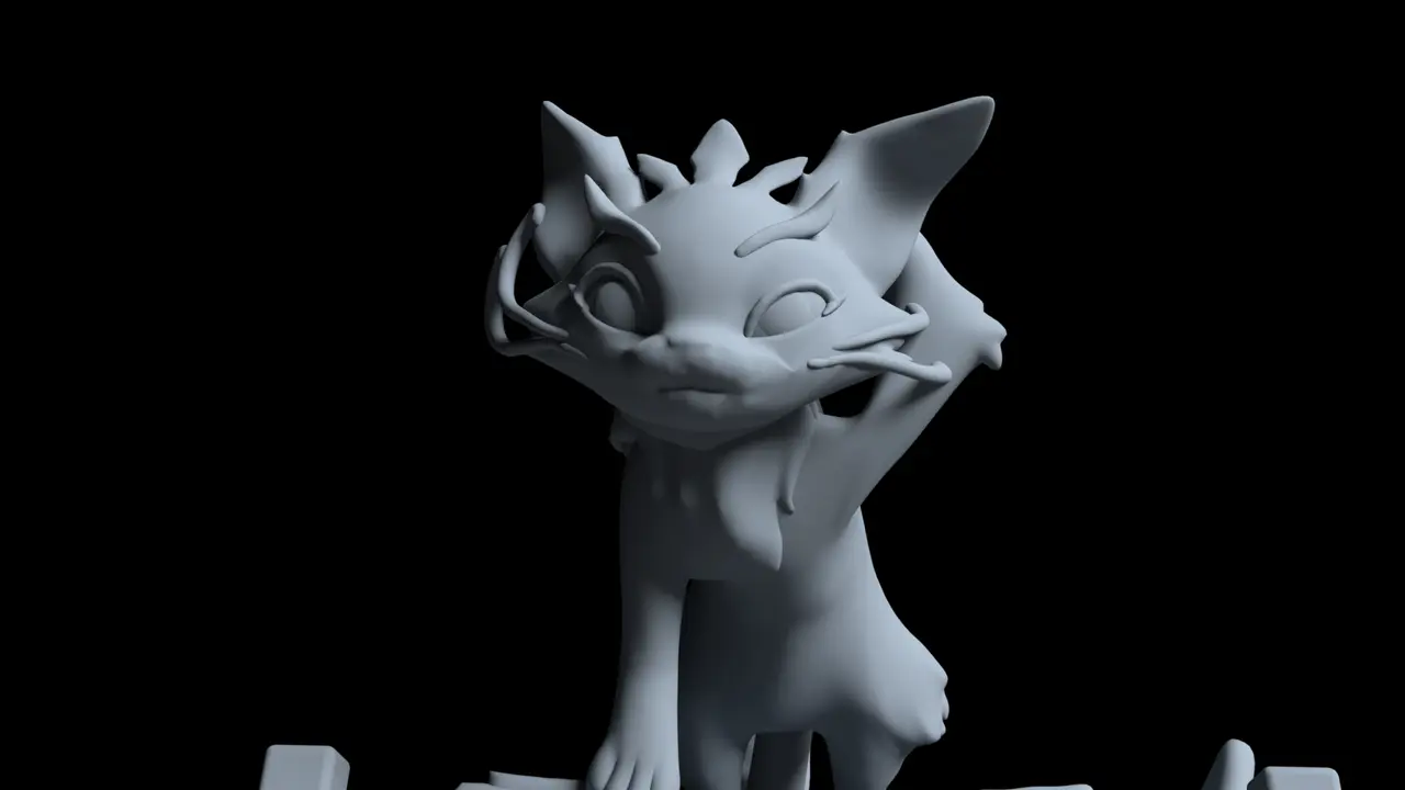 Yuumi - League of Legends — modelo 3D