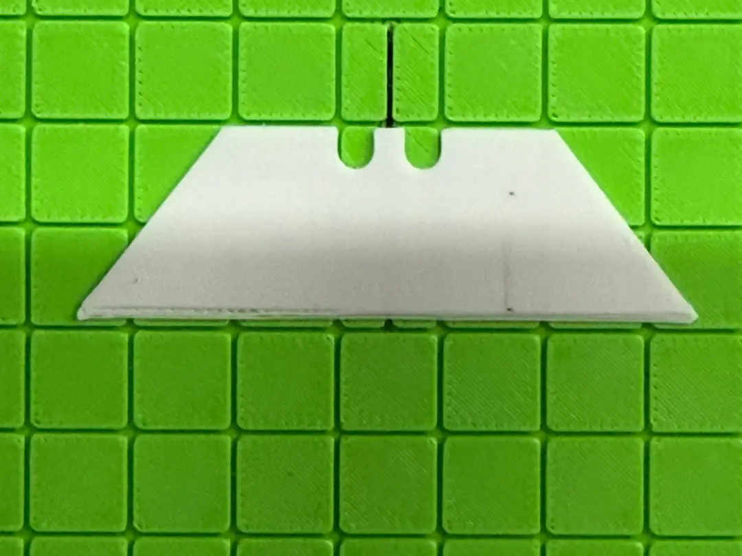 Utility Knife Blade Dummy / Replica — modelo 3D
