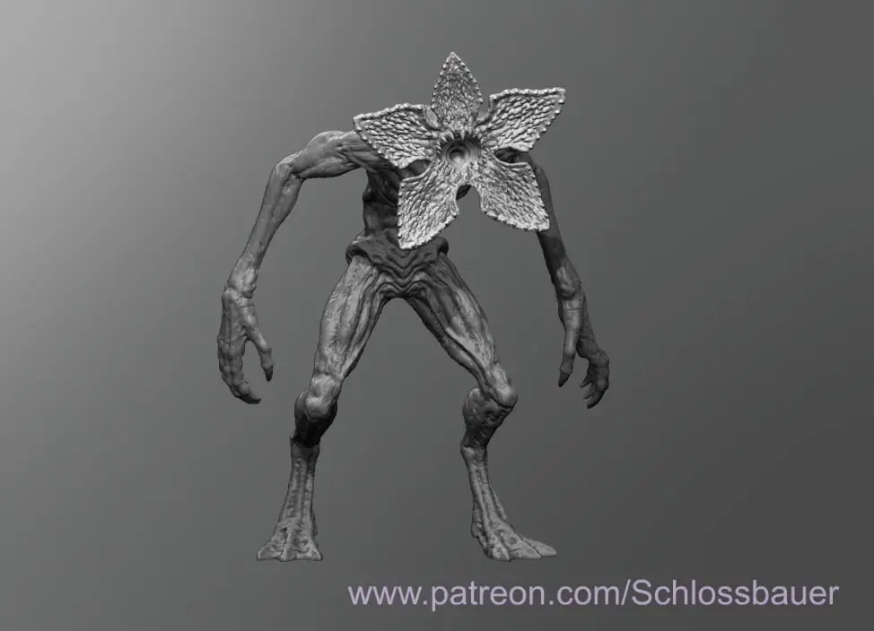 Stranger Demogorgon — modelo 3D