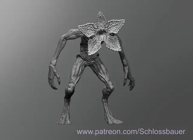 Stranger Demogorgon — modelo 3D