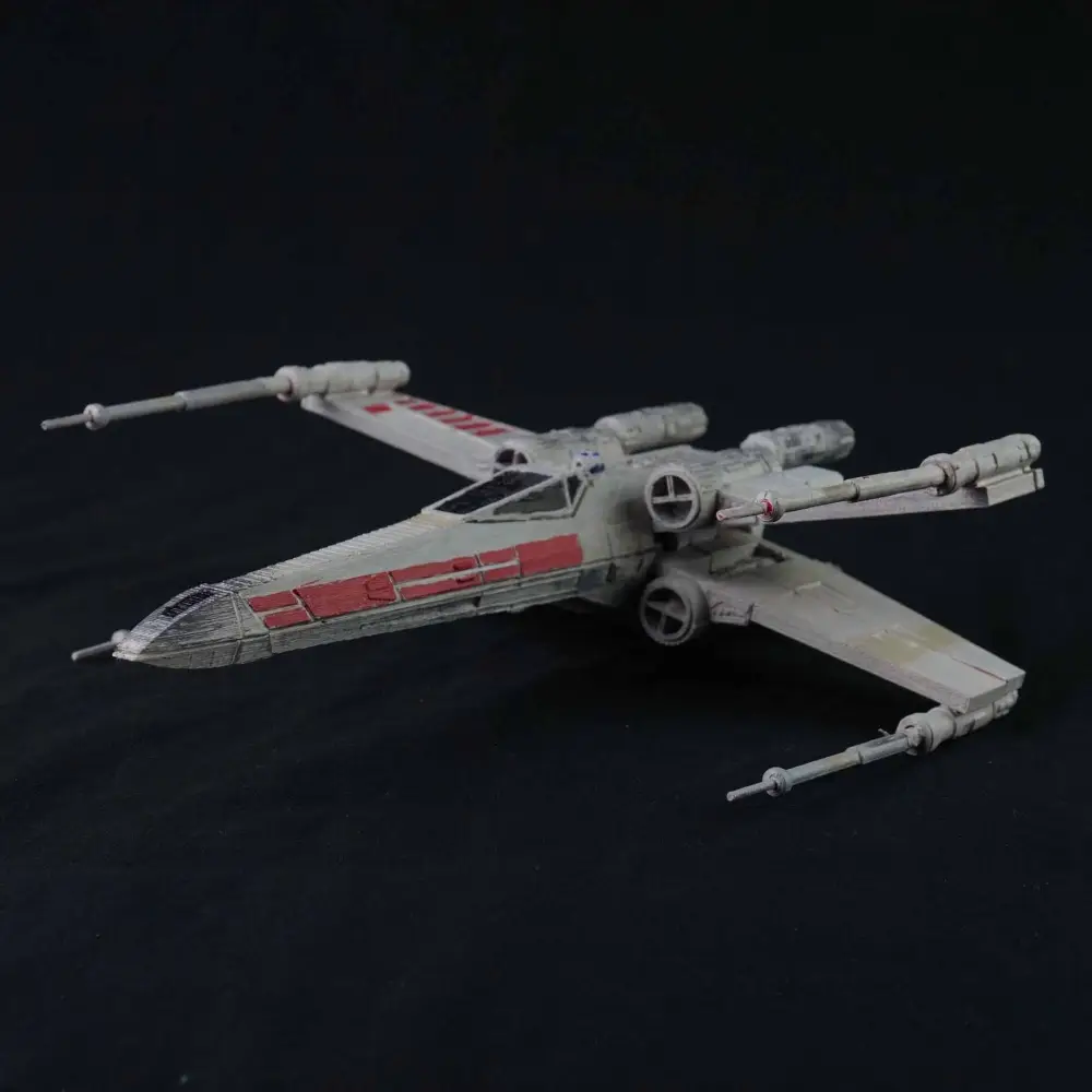 Articulated X-wing — modelo 3D