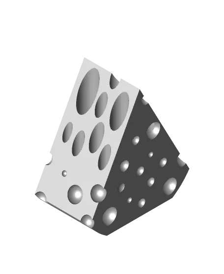"Cheezy Pen Holder" - (shhh its about cheese heads) - Read Description — modelo 3D