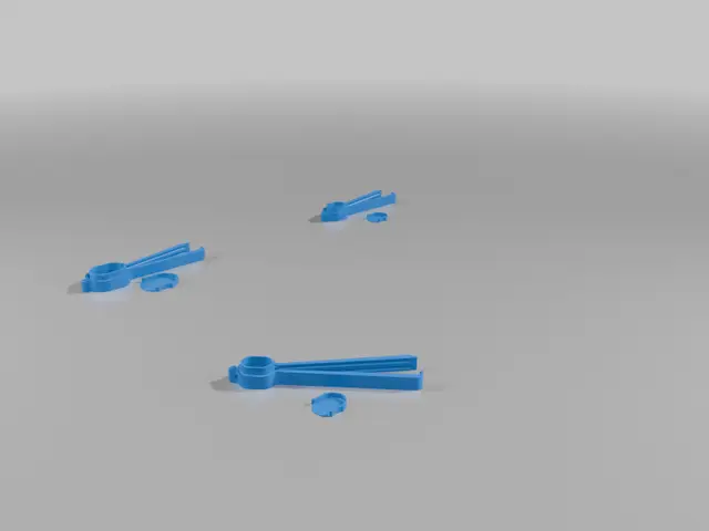 Bag clip — modelo 3D