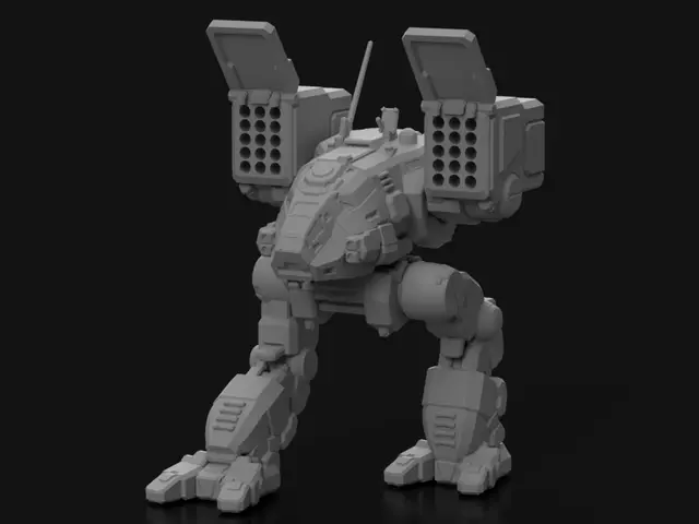 CPLT-C1 Catapult Alternative Art for Battletech — modelo 3D