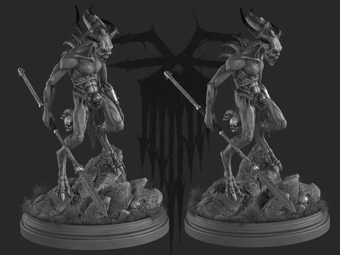 Blood Demon — modelo 3D