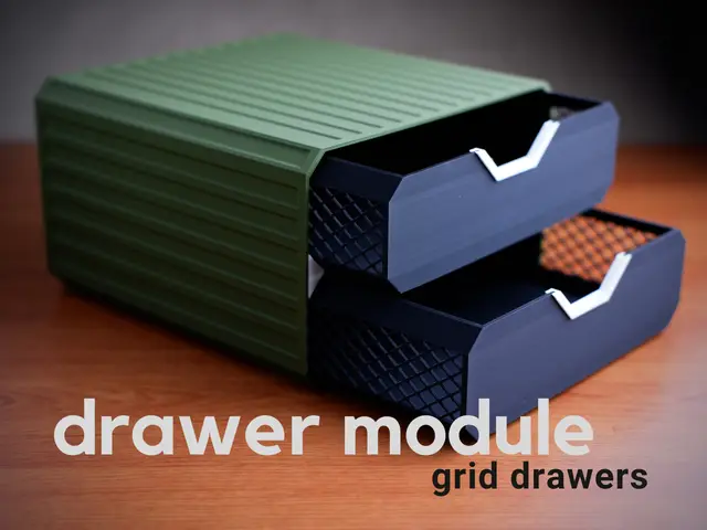 drawer module · reDesk — modelo 3D