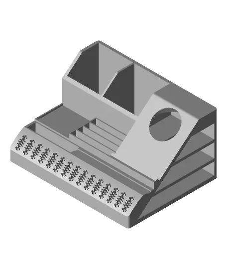 Engineer's Desk Organizer — modelo 3D