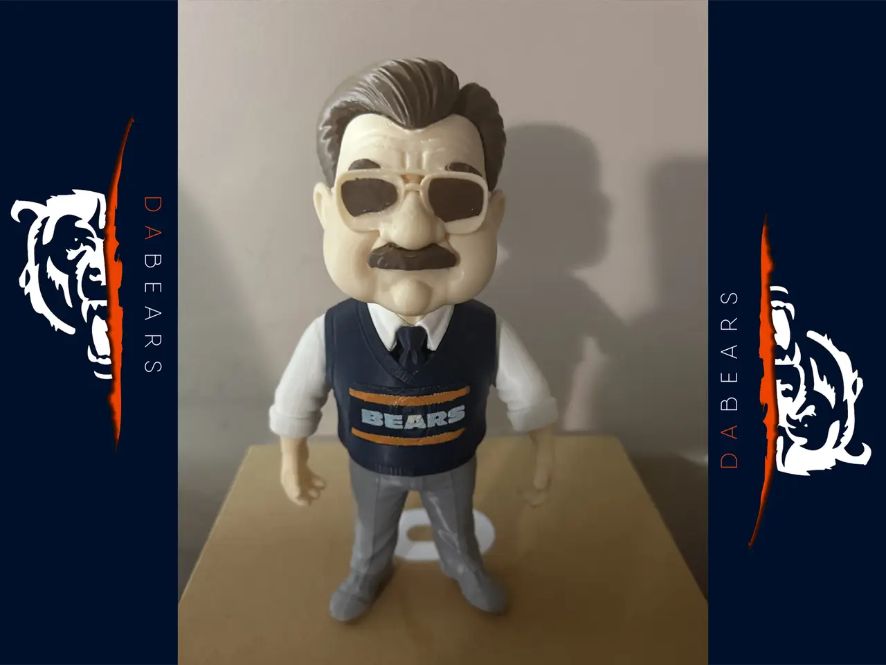 Mike Ditka — modelo 3D