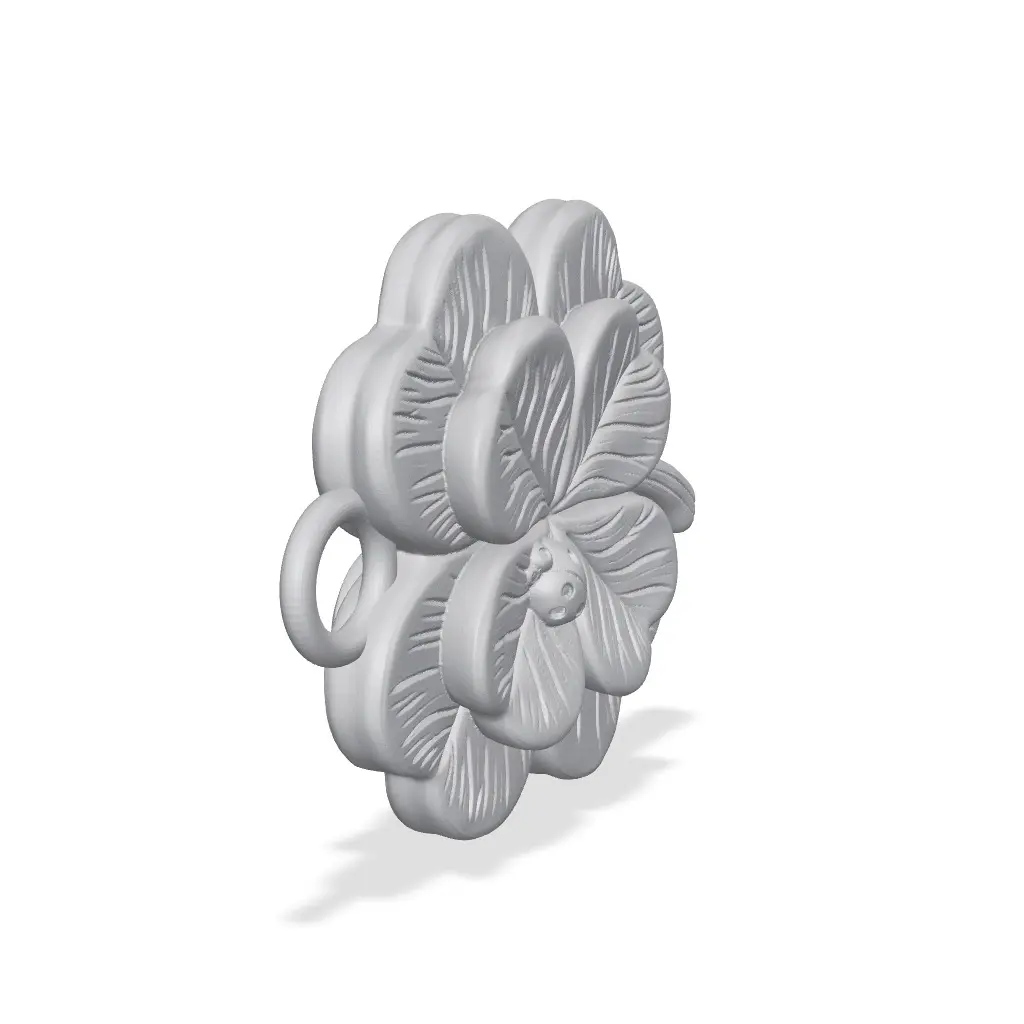 Clover "Saint Patrick" keychain — modelo 3D