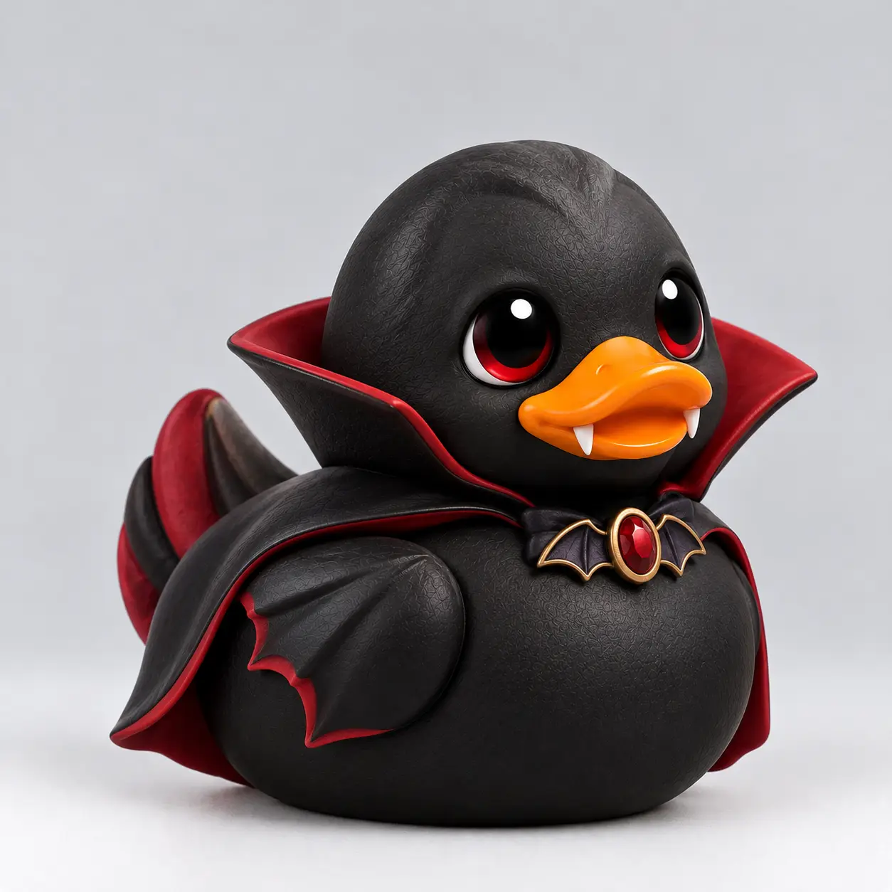 Vampire Halloween Duck — modelo 3D