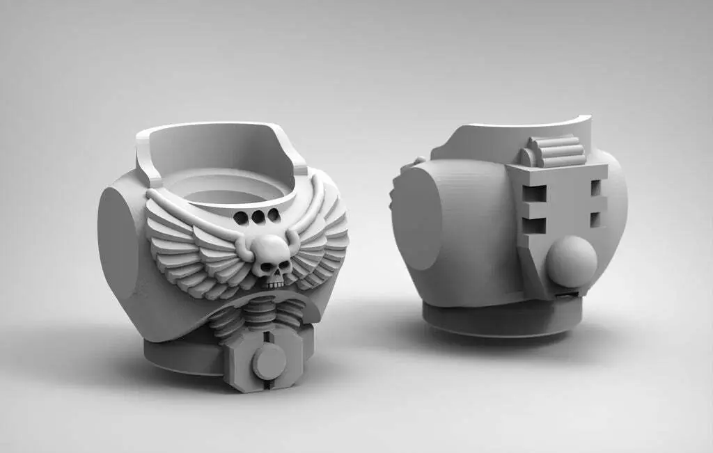Space Marine Torso — modelo 3D